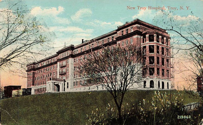 New Troy Hospital Troy NY DB VTG P127