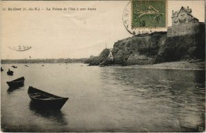 CPA AK St.Cast La Pointe de l'Isle a mer haute FRANCE (1136809)