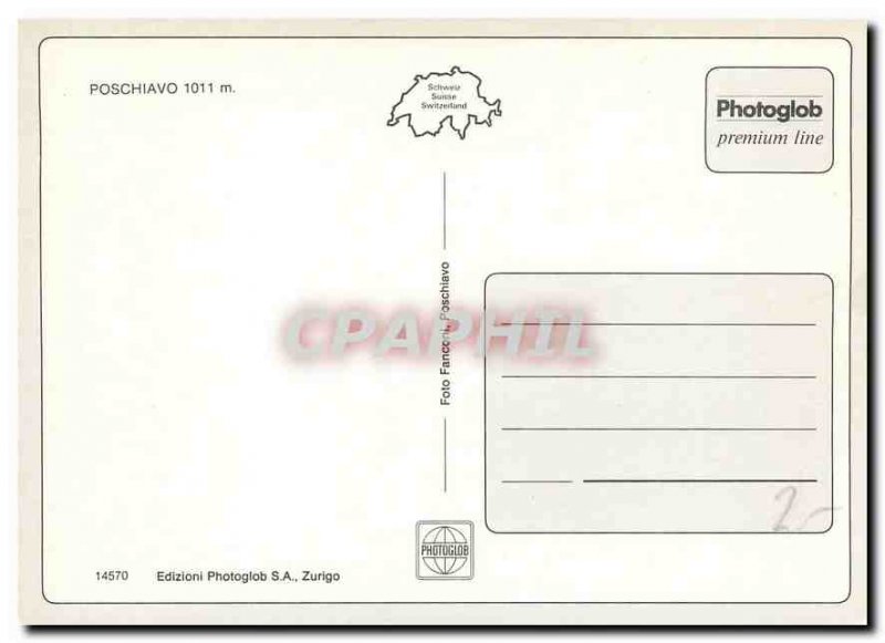 Postcard Modern Poschiavo
