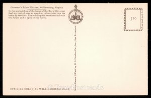 Governor's Palace Kitchen, Williamsburg