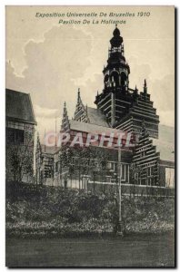 Old Postcard Brussels Brussels World Exposition 1910 Holland Pavilion
