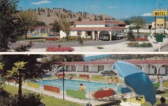 Canada Spanish Inn Motel Pool Kelowna British Columbia