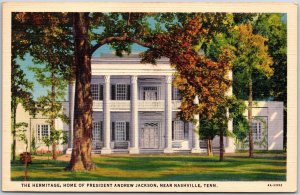 The Hermitage Home Of The President Andrew Jackson Nashville Tennessee Postcard