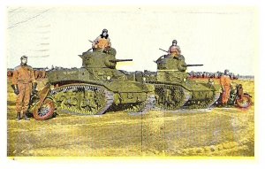 New York  Pine Camp  Tanks