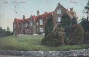 Exeter High School Antique Postcard