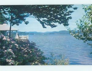 Pre-1980 WATER SCENE Adirondacks - Lake Pleasant New York NY hk2445