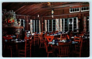 FAIRLEE, Vermont VT ~ Roadside BONNIE OAKS INN Dining Room c1960s Postcard