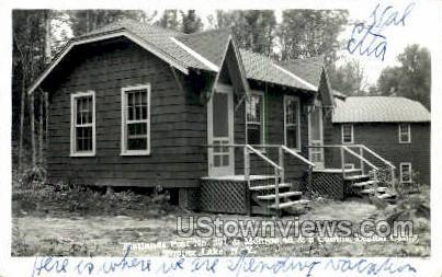 Legion Camp, real photo Tupper Lake NY 1951