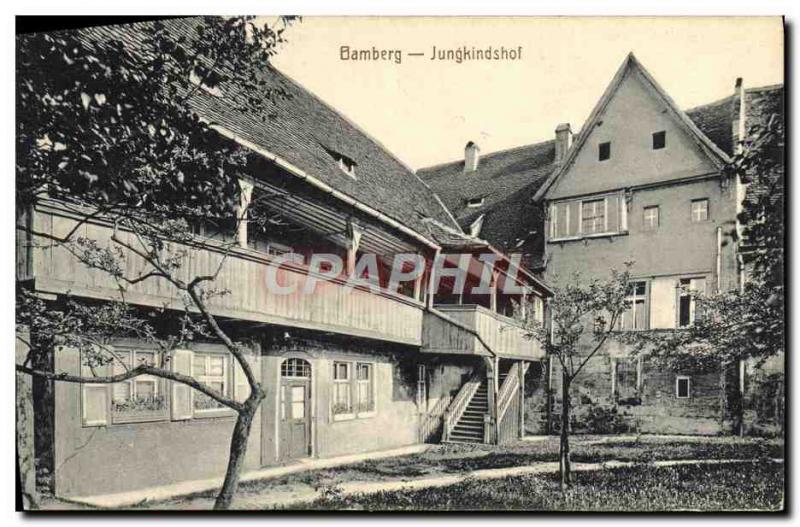 Old Postcard Bamberg Jungkindshof