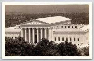 Washington DC United States Supreme Court Building RPPC Real Photo Postcard V26