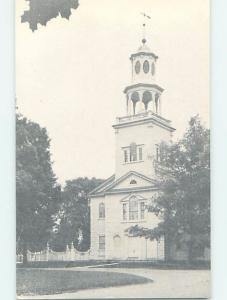 Unused 1940's CHURCH Bennington - Near Manchester & Brattleboro Vermont VT G3886