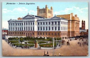 Montevideo  Uruguay  Palacio Legislativo  Postcard