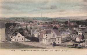 Postcard Historic Bennington VT