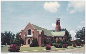 Callie Self Memorial Church & Carillon , GREENWOOD , South Carolina , 50-60s