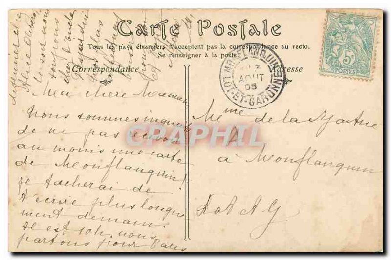 Old Postcard Paris Louvre Museum the Apollom Gallery