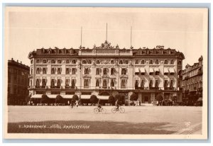 Copenhagen Denmark Postcard Hotel Dangleterre c1930's Vintage RPPC Photo