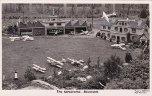 England Beaconsfield Bekonscot Model Village The Aerodrome Real Photo