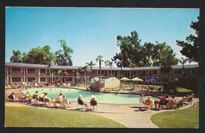 Miramar Hotel Cottages Santa Barbara Ca Unused C1950s Hippostcard