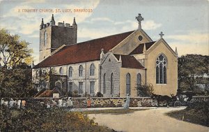 A Country Church St. Lucy Barbados West Indies Unused 