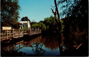 Vtg Rehoboth Beach Delaware DE Childrens Fishing Pier Lake Gerar Postcard