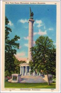 NY Peace Monument, Lookout Mountain, Chattanooga TN