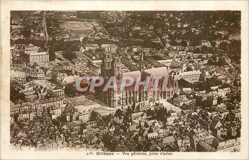 Old Postcard General Orleans-View Airline