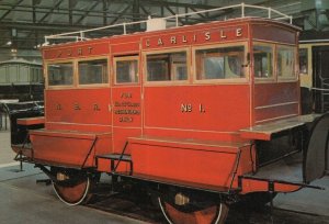 Port Carlisle Dandy Victorian Bus Transport Tram Postcard