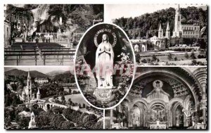 Modern Postcard Remember The Sanctuaries De Lourdes