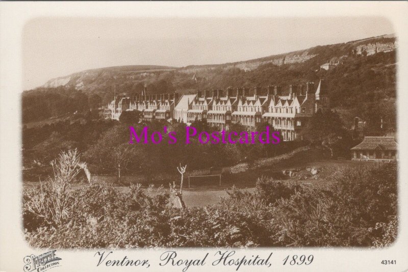 Isle of Wight Postcard - Ventnor Royal Hospital, 1899 (Repro) - RR20663