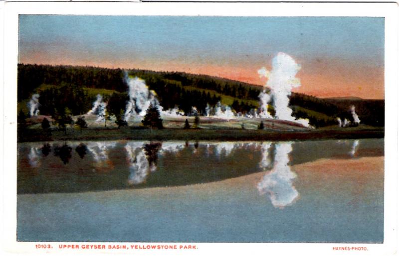 F. Jay Haynes Type A, Upper Geyser Basin, Yellowstone National Park