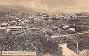 LP37        Panama Postcard  Bas O'Bispo American Town
