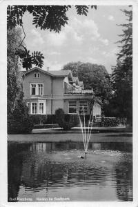 Harzburg Lower Saxony Germany view of Kasino im Stadtpark antique pc Y13835