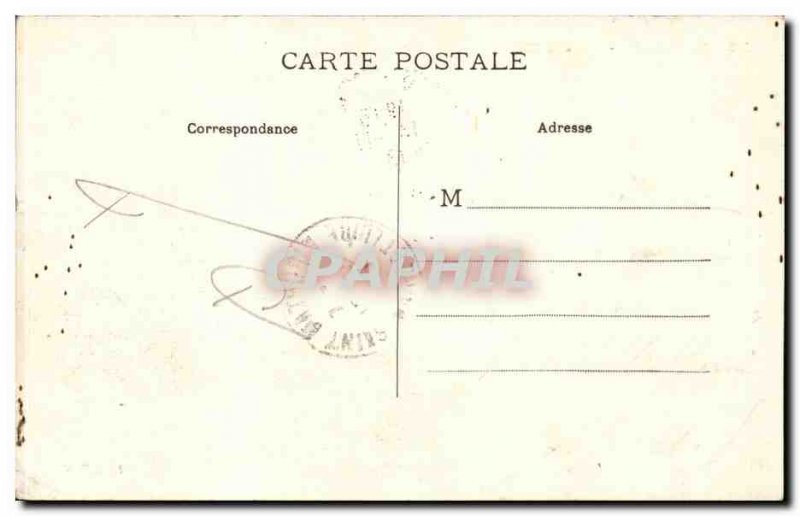 Morannes Old Postcard hanged Mill