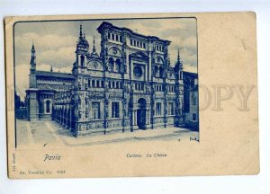 191574 ITALY PAVIA Certosa La Chiesa Vintage postcard