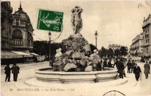 CPA MONTPELLIER - Les Trois Graces (510998)