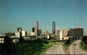 Georgia Atlanta Skyline Showing Georgia Pacific Building and Weston Plaza Hotel