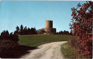 Postcard TOWER SCENE Clinton Iowa IA AJ2594