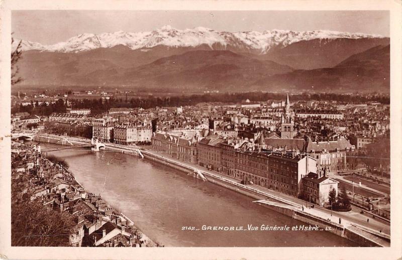 BR51047 Vue generale et l isere Grenoble France