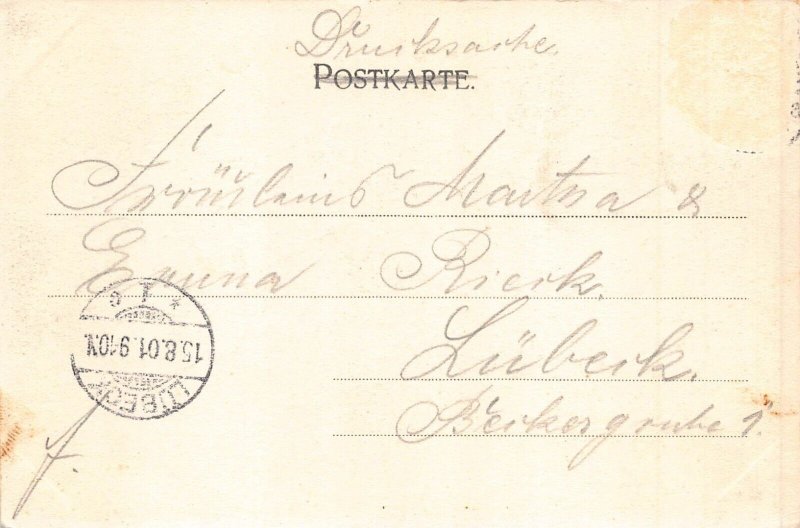 L114 Germany 1901 Gruss aus Suederhaff postcard