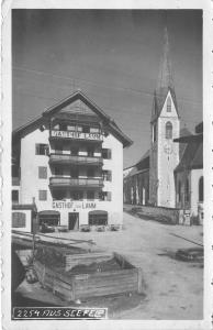 bg18425 seefeld tirol austria gasthaus Lamm