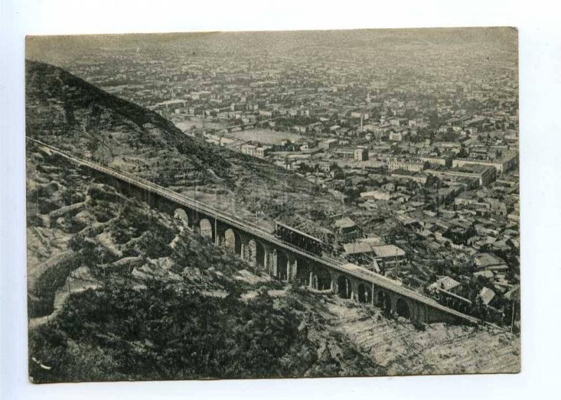 197549 GEORGIA TIFLIS Funicular & city Vintage Glavlit #18