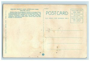 1910-20 Denver Tourist Camp, Overland Park, Denver Colorado. Postcard F78 