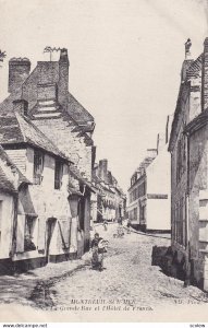 MONTREUIL SUR MER, Pas De Calais, France, 1900-1910s; La Grande Rue Et L'Hote...