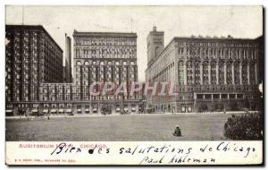 VINTAGE POSTCARD Chicago Auditorium Hotel