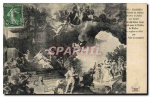 Old Postcard Chambery the Curtain Theater descent of Orpheus in the Underworl...