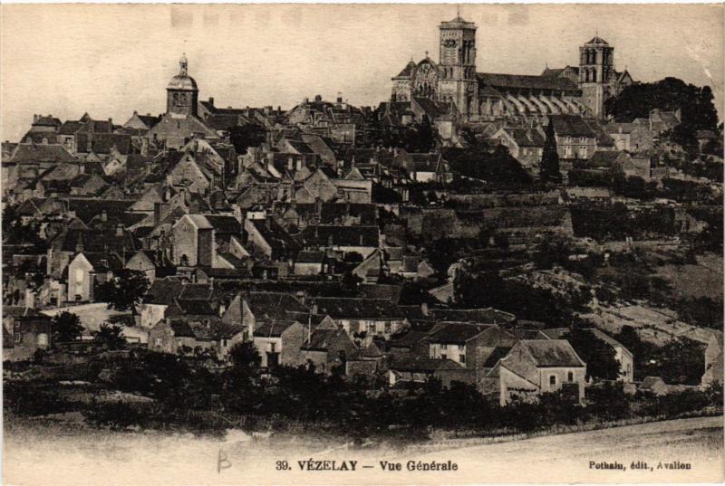 CPA VEZELAY - Vue générale (656952)