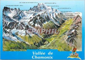 Modern Postcard Valley of Chamonix Exclusive ace Heart of Seca after the mode...