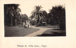 Tigre Argentina? Villa Ines Parque Scenic View Real Photo Postcard AA46646