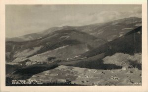 Czech Republic Riesengebirge Krkonose Svaty Petr Vintage RPPC 08.12