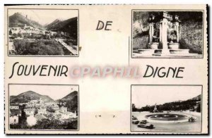 Modern Postcard Souvenir From Digne